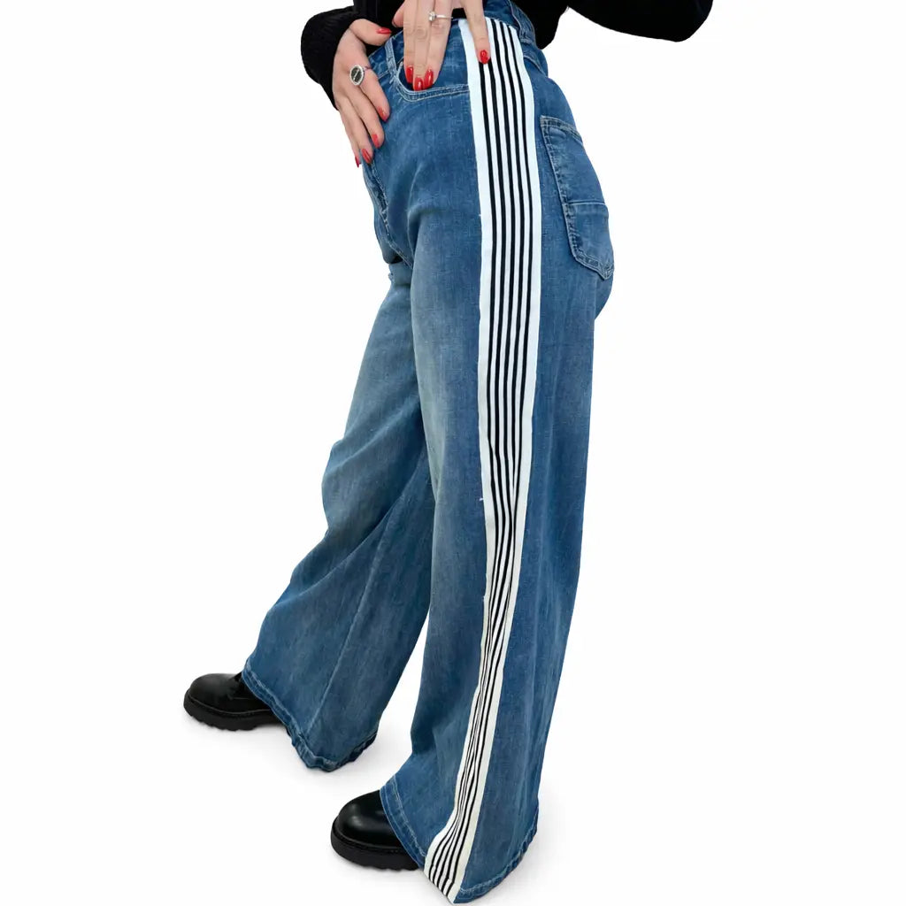 Jeans STRIPE Chica Abbigliamento