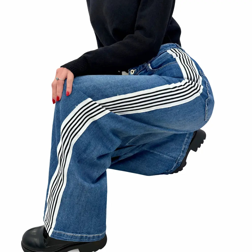 Jeans STRIPE Chica Abbigliamento